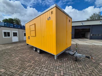 Keetwagen schaftwagen 4m snelverkeer HS-1635, Verzenden