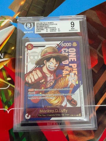 One Piece Card Game - 1 Graded card - One Piece - Monkey D., Nieuw