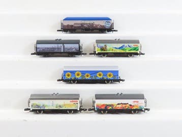 Märklin Z - o.a. 8657-004 - Modeltrein goederenwagon (6) -, Nieuw