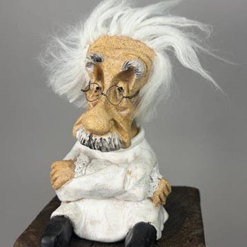 Anna Em - Einstein LARGE - hand made, Antiek en Kunst