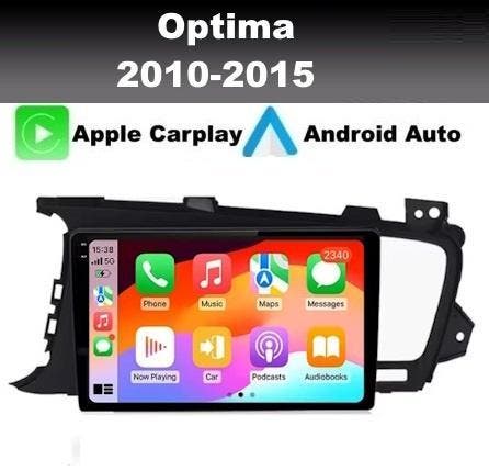 Kia Optima navigatie radio android 14 dab+ apple carplay, Auto diversen, Autonavigatie, Nieuw, Ophalen of Verzenden