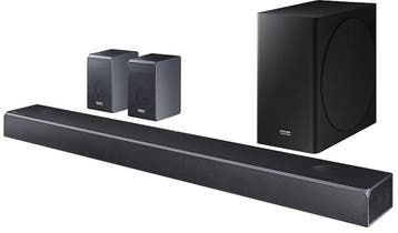 Samsung HW-Q90R - 7.1.4 kanaals 512W Soundbar met Subwoofer, Ophalen, Met externe subwoofer, Zo goed als nieuw