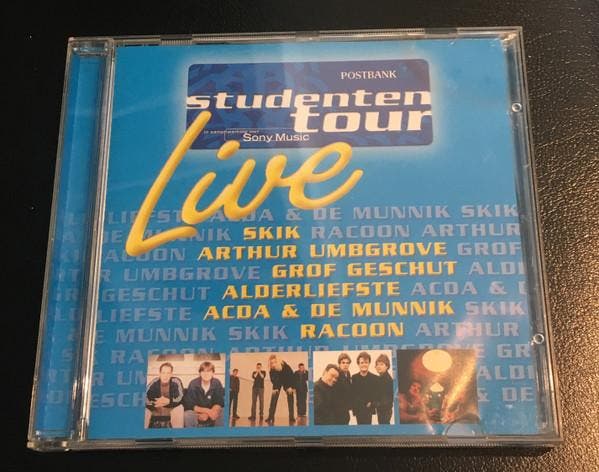 cd - Various - Postbank Studententour Live, Cd's en Dvd's, Cd's | Overige Cd's, Zo goed als nieuw, Verzenden