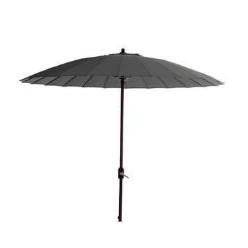 Garden Impressions Parasol Manilla 250 cm - donker grijs, Verzenden, Nieuw