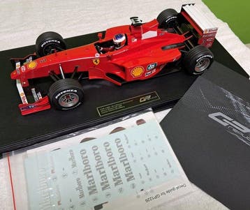 GP REPLICAS 1:12 - Model sportwagen - FERRARI F399 F1 WINNER, Nieuw