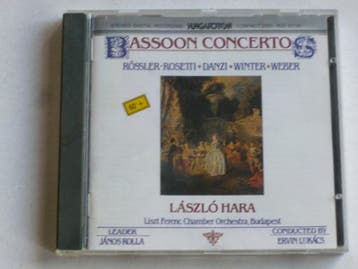 Bassoon Concertos - Laszlo Hara, Ervin Lukacs, Ophalen of Verzenden, Zo goed als nieuw