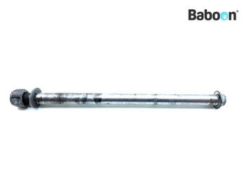 Achterwiel As Suzuki DR 750 S 1988-1990 (DR750 DR750S Big), Motoren, Onderdelen | Suzuki, Verzenden, Gebruikt