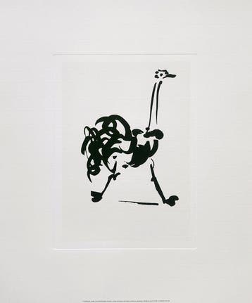 (After) Pablo Picasso (1881-1973) - L´Autruche - (50x60cm)