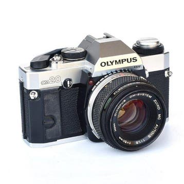 Olympus OM-20 + OM-System Zuiko MC Auto-S 1,8/50mm | Single, Nieuw