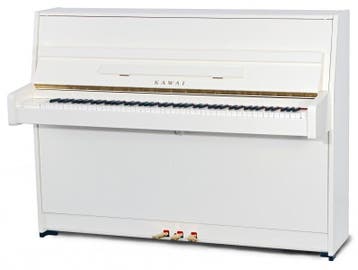 Kawai K-15 WH/P messing piano, Muziek en Instrumenten, Piano's, Nieuw, Wit, Piano