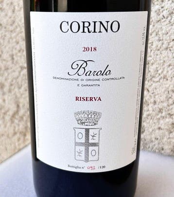 2018 Corino - Barolo Riserva, DOCG - 1 Magnum (1,5 L), Nieuw