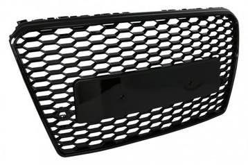 Grill Audi A7 RS7 10-14 Look Zwart, Ophalen of Verzenden, Nieuw