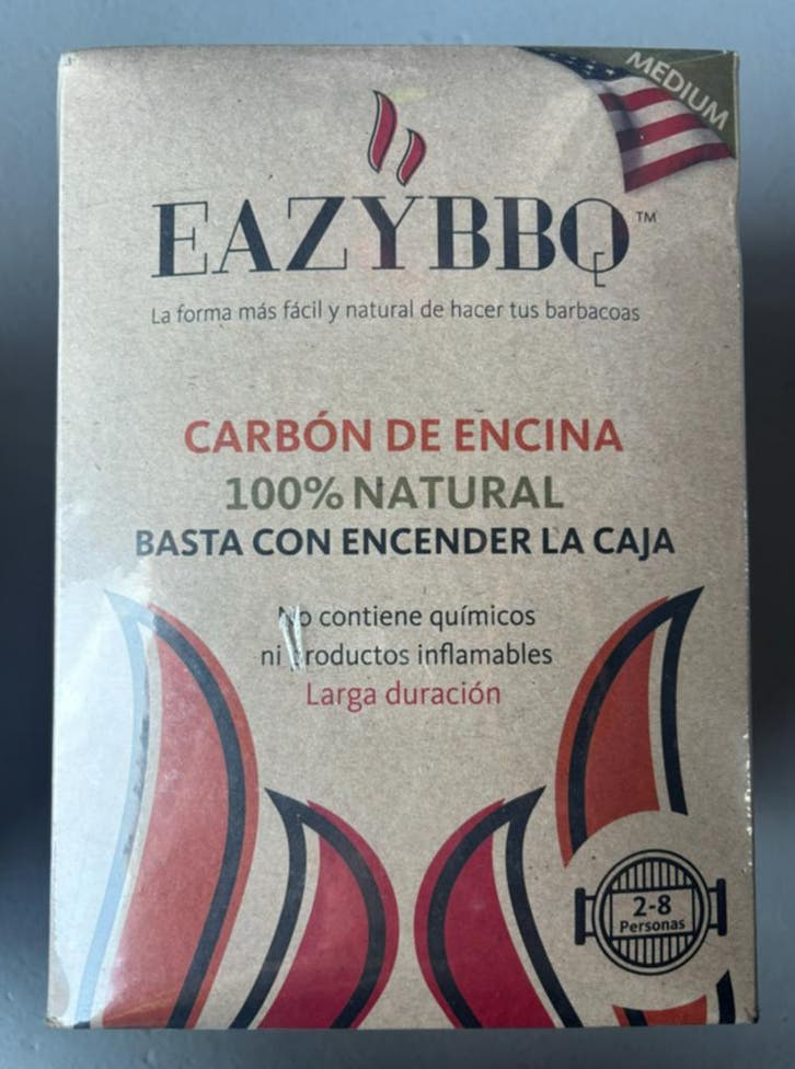 Ca. 40x Houtskool pakket, Eazy BBQ, Medium, Tuin en Terras, Parasols