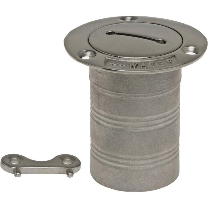 Dekvuldop Water 50mm Rvs, Watersport en Boten, Bootonderdelen, Ophalen of Verzenden