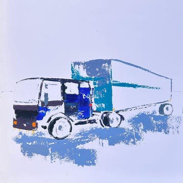 Jean-Pierre Collin (1935-2025) - Camion et Voiture, Antiek en Kunst
