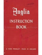 1952 FORD ANGLIA INSTRUCTIEBOEKJE ENGELS, Auto diversen