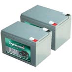 Set Scootmobiel Accus: 2 X Agm 12V 12.3Ah 151X98X106, Verzenden