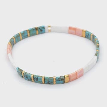 Go2boho Miyuki Tila Kralen Armband - Boho Stijl voor Dames, Verzenden, Nieuw