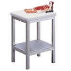 Hakblok | 50mm | Polyethyleen Top | RVS | 1000x500x900(h)mm, Verzenden, Nieuw in verpakking