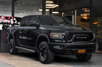 Dodge Ram 1500  | Financial Lease voor 494 p/mnd, Automaat, Gebruikt, Overige carrosserieën, Zwart