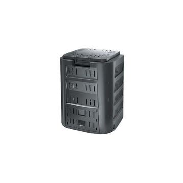 Practo Garden 220L tuincomposter - zwart, Tuin en Terras, Aarde en Mest, Verzenden