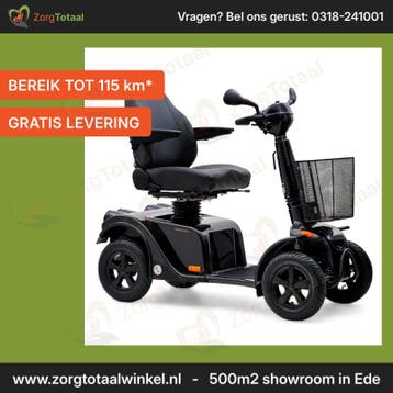Scootmobiel Life en Mobility Solo 4 Black Edition - Lithiu.., Ophalen of Verzenden, Nieuw, Life and Mobility