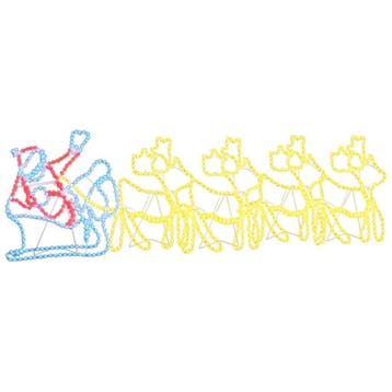 Kerstversiering led rendier 79cm | retourdeal 62% korting, Ophalen of Verzenden, Gebruikt