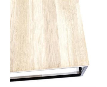 Salontafel Robin 80x80 - naturel | Eleonora, Ophalen of Verzenden, Nieuw