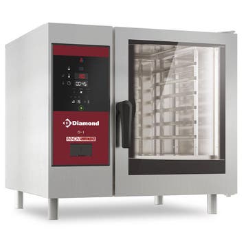 Diamond Combisteamer | Gas | 6x GN 1/1 | Cleaning | Stoom en, Ophalen of Verzenden, Nieuw in verpakking