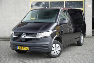 Volkswagen Transporter 2.0 TDI L1H1 BJ2022 Pdc | Achteruitri, Stof, Gebruikt, Volkswagen, Zwart