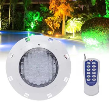 RGB LED Zwembadlicht IP68 Waterdicht met Afstandsbediening, Verzenden, Nieuw