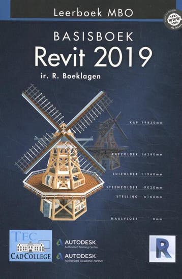 Revit 2019 Leerboek mbo 9789492250247 Ronald Boeklagen, Verzenden, Zo goed als nieuw, Ronald Boeklagen