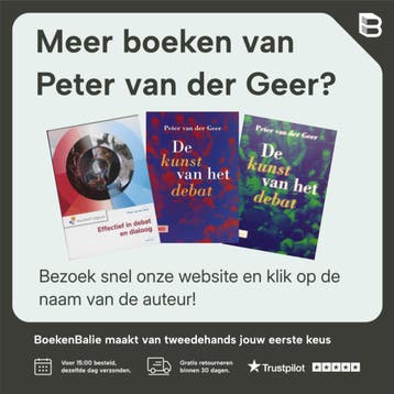 De kunst van het politiek debat - Peter van der Geer, Verzenden, Gelezen, Peter van der Geer