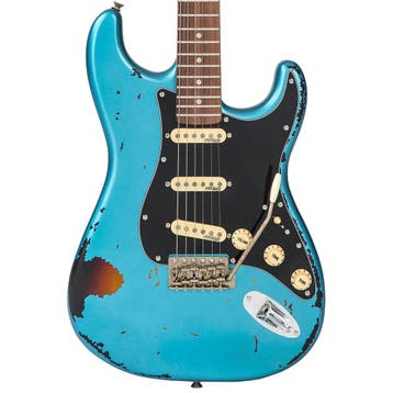 Vintage V6 Icon - Distressed Gun Hill Blue On Sunburst, Ophalen of Verzenden, Nieuw