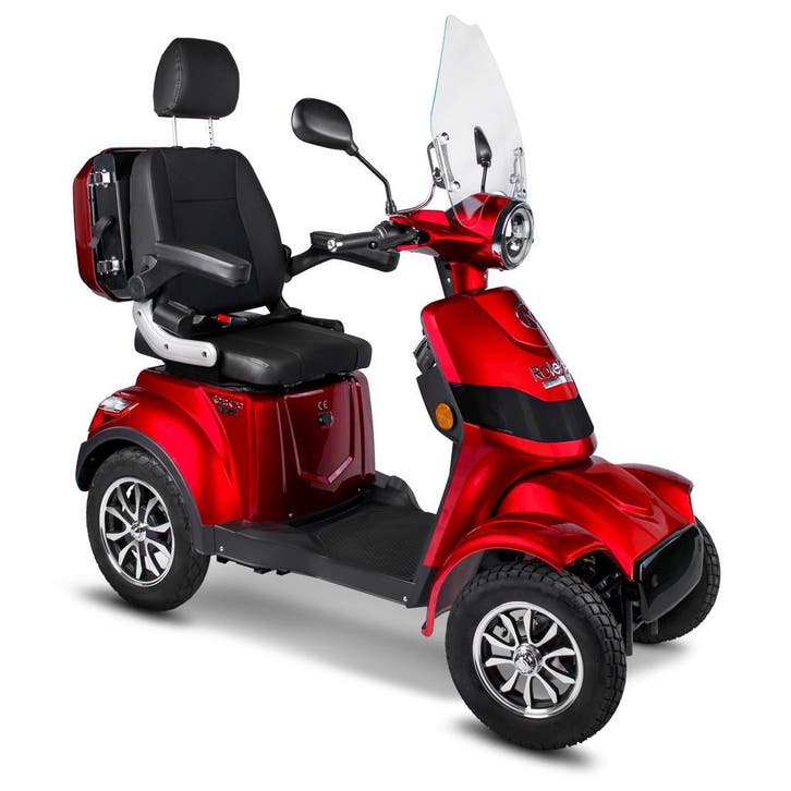 Rolektro E-Quad V.3 Premium Scootmobiel 4-wiel Lithium, Diversen, Brommobielen en Scootmobielen, 46 km of meer, 16 km/u of meer