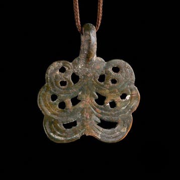 Viking periode Brons Zeldzame Scandinavische