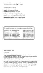 Grammatica kort en bondig Portugees 9789054518181, Verzenden, Gelezen, I.M. Kessler