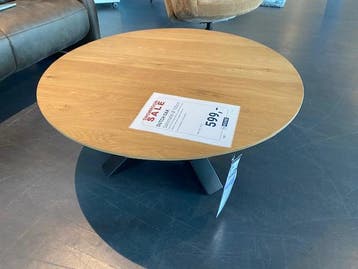 Dutchz oak salontafel, Huis en Inrichting, Ophalen, 50 tot 100 cm, 50 tot 100 cm, Zo goed als nieuw