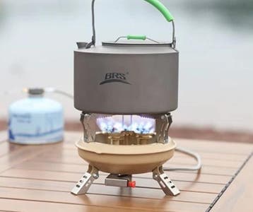 Krachtig camping gasfornuis met vijfkern brander 16000W, Verzenden, Nieuw