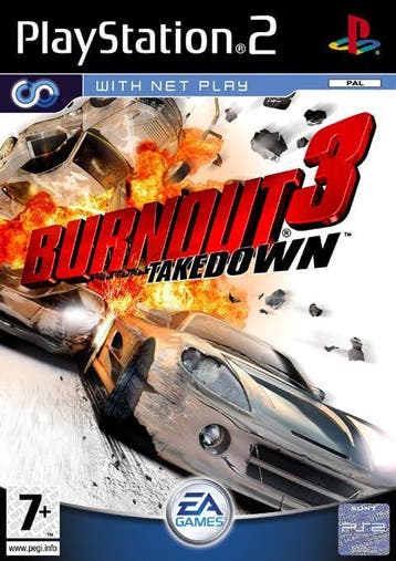 Burnout 3 - Takedown PS2 Garantie & morgen in huis!, Avontuur en Actie, 1 speler, Ophalen of Verzenden, Zo goed als nieuw