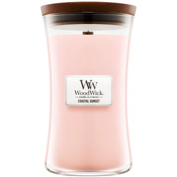 WoodWick Coastal Sunset Large Candle - 611gr, Ophalen of Verzenden, Nieuw, Overige typen