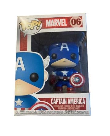 Funko - POP! - Marvel - Captain America - Captain America, Verzenden, Nieuw