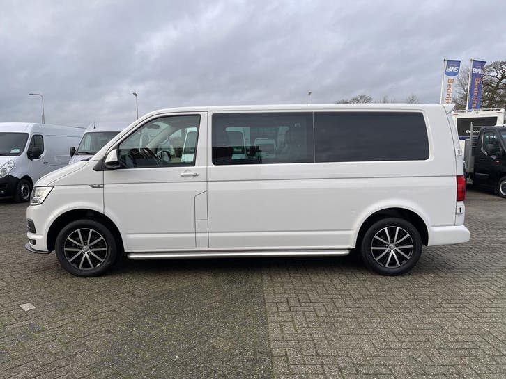 Volkswagen - Transporter - Bestelbus dubbele cabine - 2.0, Auto's, Bestelauto's, Automaat, Diesel, Wit, Volkswagen, Ophalen of Verzenden