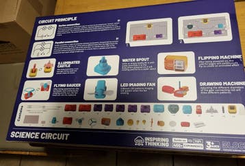 BLD Wetenschap & Spel Elektro Experimenteerset 76 delig v..., Verzenden, Nieuw