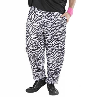 Baggy broek 80s zebra, Ophalen of Verzenden, Nieuw