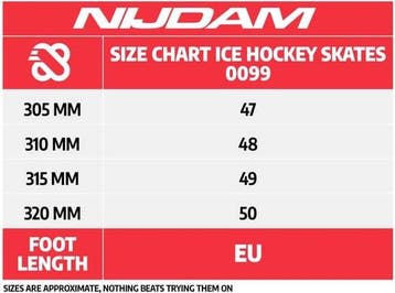 Nijdam IJshockeyschaats Volwassenen - Hardboot -, Ophalen of Verzenden, Zo goed als nieuw, Nijdam