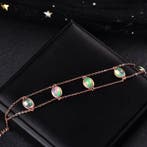 Zonder minimumprijs - Armband Zilver - Opal - Gecertificeerd, Nieuw