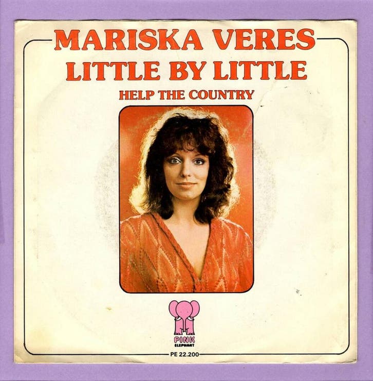 Mariska Veres – Little By Little / Help The Country (1-7-Vi, Cd's en Dvd's, Vinyl Singles, Ophalen of Verzenden
