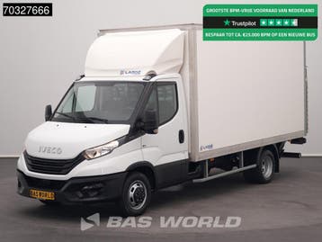 Iveco Daily 35C16 3.0L Laadklep Dubbellucht Bakwagen Airco C, Stof, Gebruikt, Euro 6, Iveco
