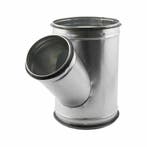 Spiro-SAFE T Stuk Ø 125 mm aftakking Ø 125 mm 45 graden, Ophalen of Verzenden, Nieuw